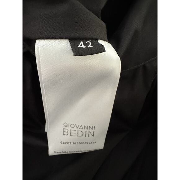 GIOVANNI BEDIN Flare Mini Dress IT42 US6 Medium Pleated Made in Italy NWT $1451 - Picture 12 of 13